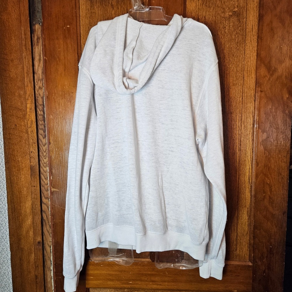Michigan State chicka-d Hoodie Women Small White Heather Spartans NCAA College - Picture 2 of 6